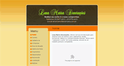 Desktop Screenshot of lenamarra.com.br