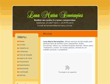 Tablet Screenshot of lenamarra.com.br